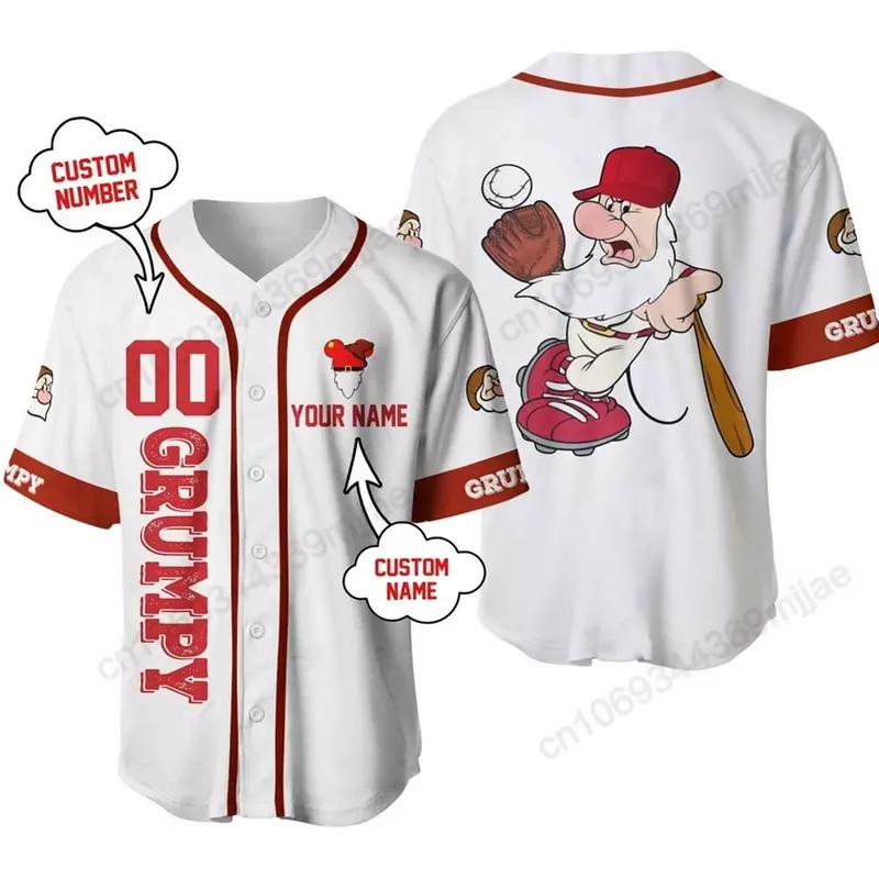 Camiseta de béisbol para hombre y mujer, camisa informal recortada, Yk2