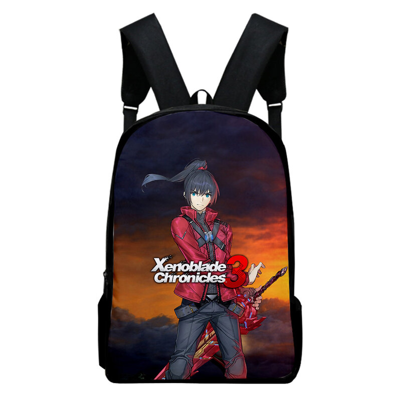 Xenoblade Chronicles 3 Game Backpack School Bag Adult Kids Bags Unisex Backpack 2023 Casual Style Daypack Harajuku Bags
