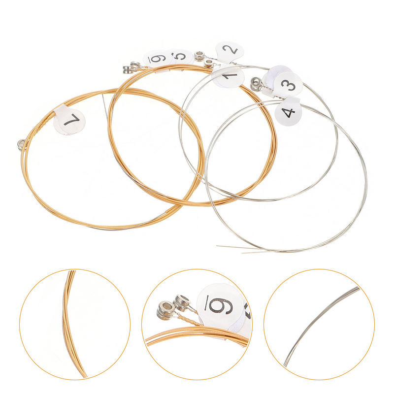 10 pezzi corde per arpa accessori per strumenti musica sostituire raccordi musicali parti in acciaio Lyre