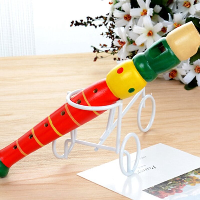 Apito para bebê e crianças, aprendizagem musical brinquedo, instrumento de flauta para crianças presente de aniversário