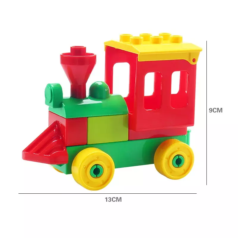 Blocos de construção de ônibus para crianças, Compatível, Princess Car, Tijolos Grandes, Montagem Brinquedos, Presentes de festa, Princesa Acessórios