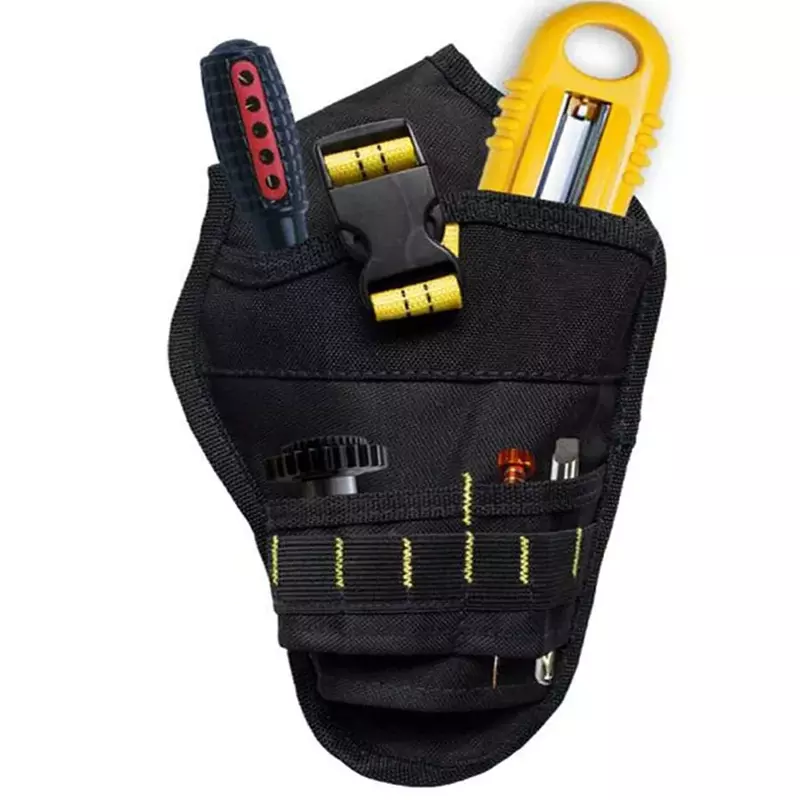 Power Tool Holster Cordless Drill Holster/Single Hook with Metal Clip for Easy Attachment