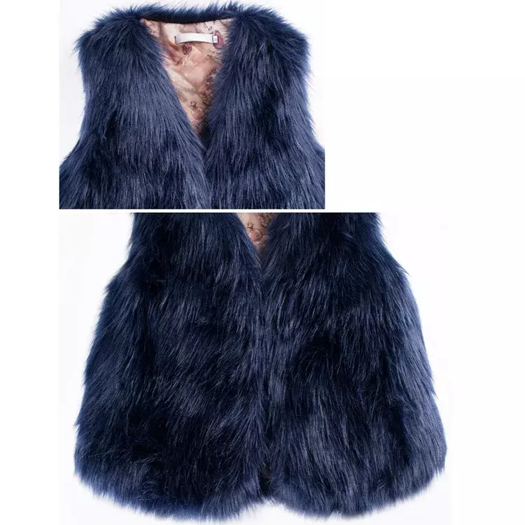 AliExpress-Manteau d'hiver en fourrure de renard pour femme, glaçure chaude, source du commerce extérieur, ventes directes d'usine