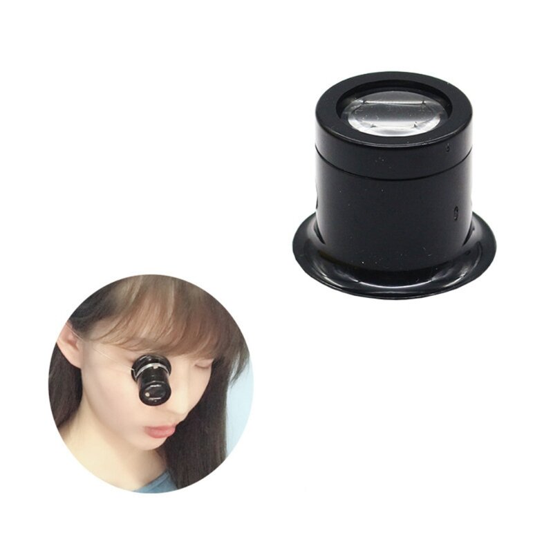 94PD Juwelier-lupen Schleife Lupe Monocular Lupe für Uhrmacher Reparatur Auge Lupe Glas Werkzeuge 5 Arten
