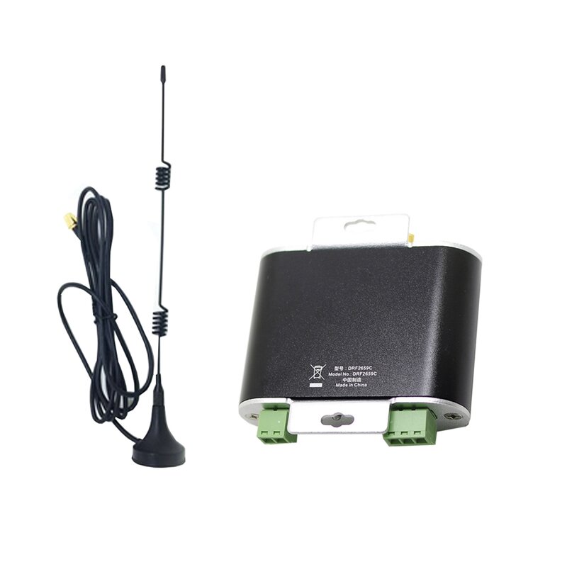 Modulo Wireless da RS485 a ZigBee, Chip CC2630 di trasmissione da 1.6Km, DRF2659C (Antenna a ventosa)