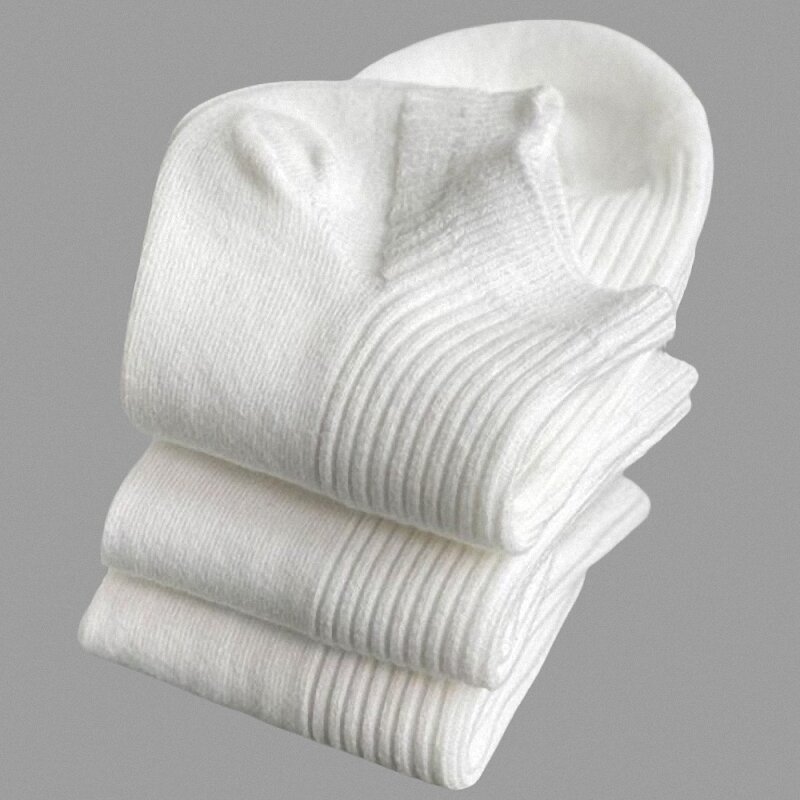 Chaussettes invisibles en coton absorbant la transpiration pour femmes, chaussettes de rinçage pour filles, tube bas, bateau, 2024 coton, 36-42, nouveau, 100%, 5 paires par paquet
