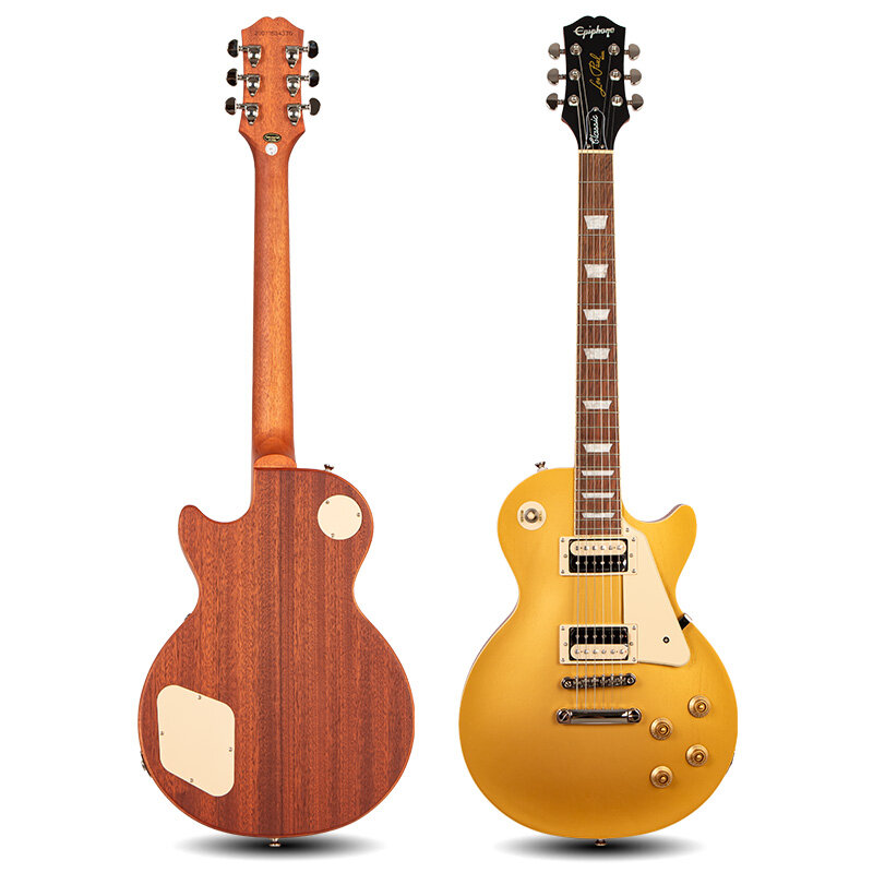 Epiphone Les Paul gitar elektrik klasik, gitar elektrik siap di toko, gitar asli