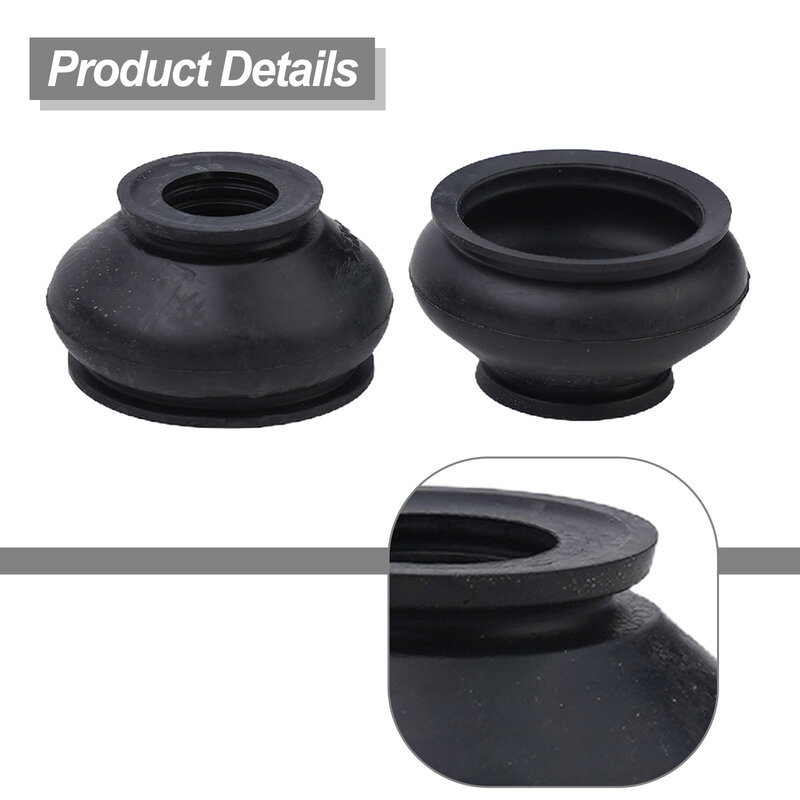 Durable New Practical High Quality Covers Track Rod End Useful Ball Joint Boots Black High Quality Hot Sale Parts