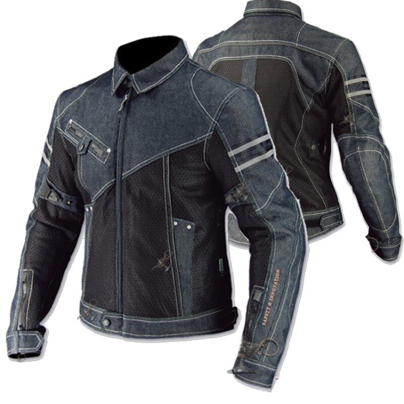男性用オートバイメッシュスーツ,防風,通気性のあるナイトライディングレーシングジャケット,屋外保護具,コート,k006ジャケット