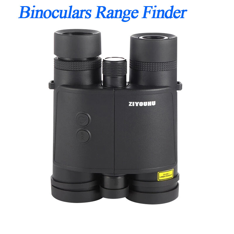 10X42 Laser Rangefinder 1000M 1500 Meters Ranging Binoculars Telescope Tactical Hunting Outdoor Distance Measurement Waterproof