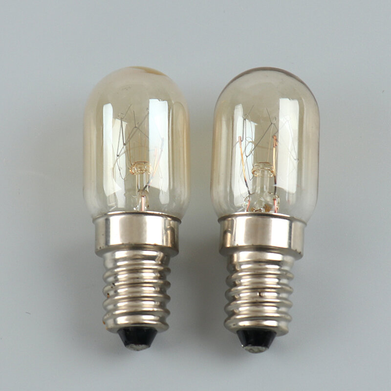 220V 20W E14 Base Microwave Light Bulb Lamp Peças de reposição para microondas Acessórios Forno