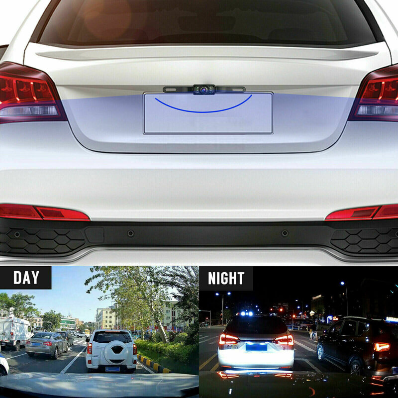 Assistência alternativa reversa do estacionamento da visão noturna, tomada do carro, a instalação fácil, acessórios do carro, 4,3 "tela