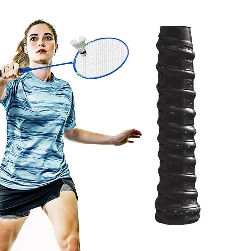 Apertos de raquete de tênis super absorvente, Fita antiderrapante do aperto da raquete, Raquete Badminton, Fita Overgrip