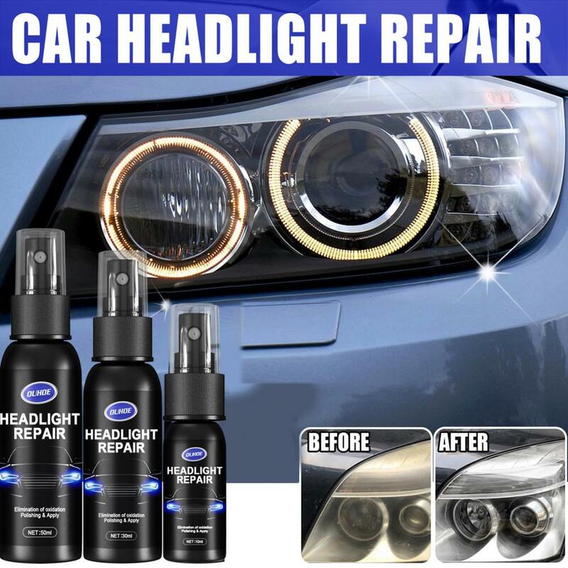 Restore Shine ป้องกันการกัดกร่อน Lampu Depan Mobil เคลือบขัดตัวแทนสำหรับรถยนต์
