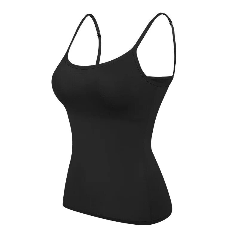 Top Female Camisoles Women Camisoles Summer Girl Sexy Strap Cotton Sleeveless Thin Camisole Vest All-match Lingerie T-shirt