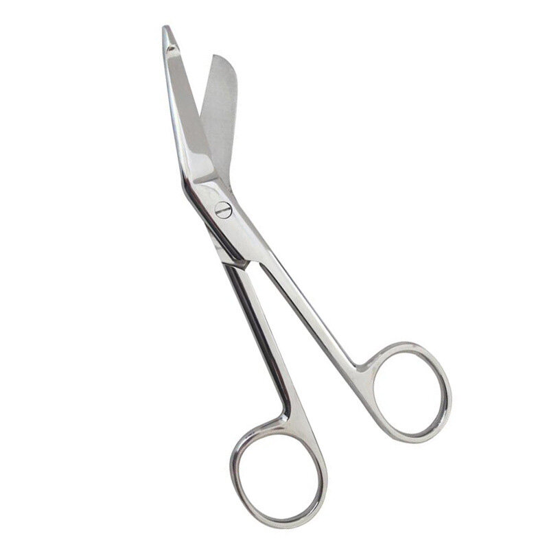 Nursing Scissors Stainless Steel Bandage Scissors 14cm for Medical Home Use Paramedic Trauma Scissors First Aid Tools