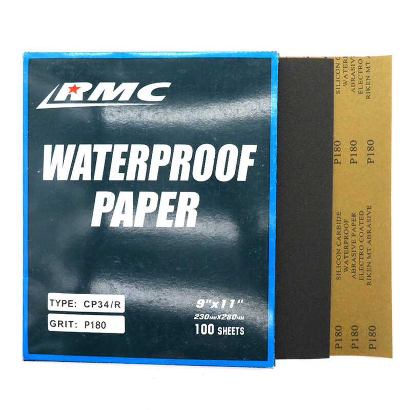 230*280mm abrasivo papel de polimento de papel abrasivo rmc cp34 a4 pele abrasiva moagem de água seca 9*11
