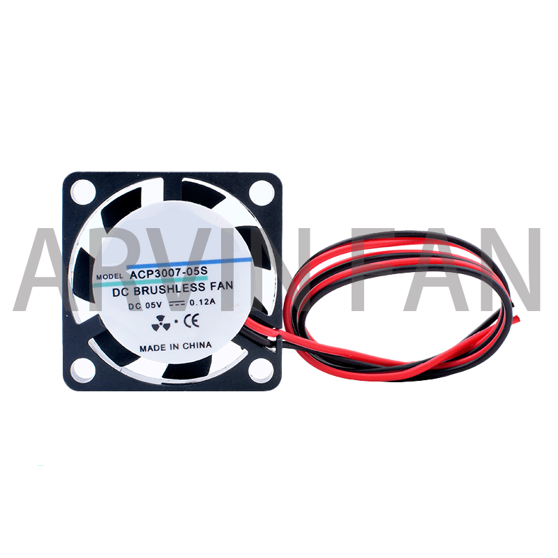 Brand New Original ACP3007 3cm 30mm fan 30x30x7mm DC5V 12V 24V 2pin Miniature Ultra-thin Cooling Fan For 3D Printer Router