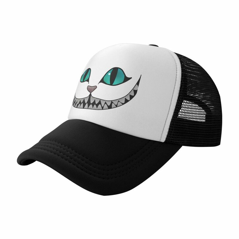 Gorra de béisbol personalizada para hombre y mujer, gorro de camionero ajustable con diseño de gato, estilo Punk, protección solar