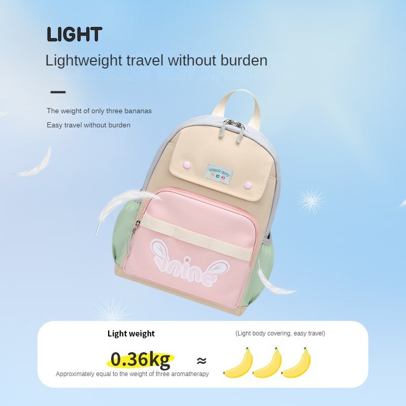 VNINE Kindergarten backpack for girls, boys, small class, middle class, cute baby backpack for going out, small backpack