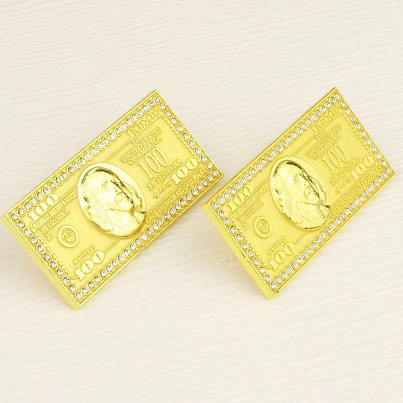Dollar Sign Hat Pin Dollar Sign Pins Badge Jewelry Metal Brooch Decorative Jewelry For Clothes Bags Hats Shirts Jackets And