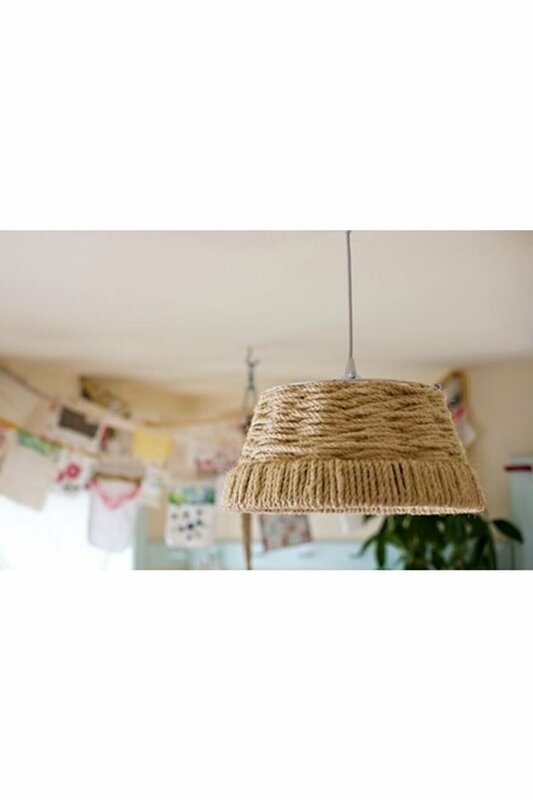 Lámpara colgante bohemia de mimbre tejida china, candelabro rústico para comedor, sala de estar, dormitorio, decoración del hogar