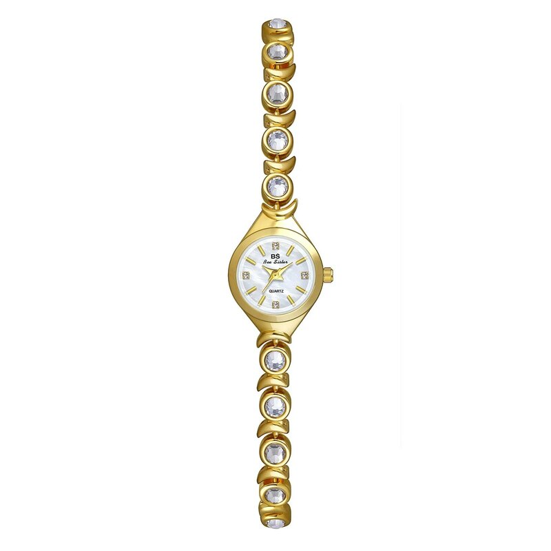 여성용 럭셔리 우아한 손목 시계, 방수 스테인레스 스틸 시계, 원피스 다이아몬드 쿼츠 시계