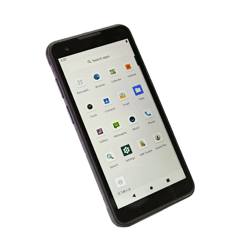 CARIBE-Handheld Android Barcode Scanner, PDA robusto RFID, Terminal de código QR, PL-60L, 6 ", 2D