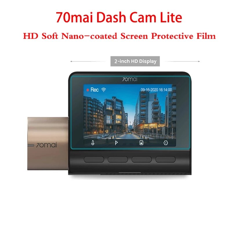 Per 70mai Dash Cam Lite D02 D05 D08 3M pellicola e adesivi statici, adatto per supporto per pellicola 70mai PRO D02 D08 3M