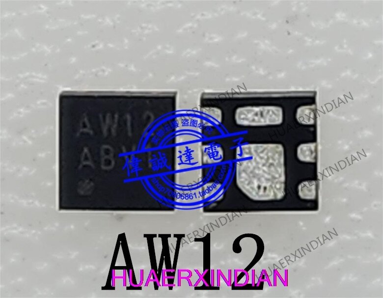 Impressão original AW3112DNR, AW12 DFN6, Novo