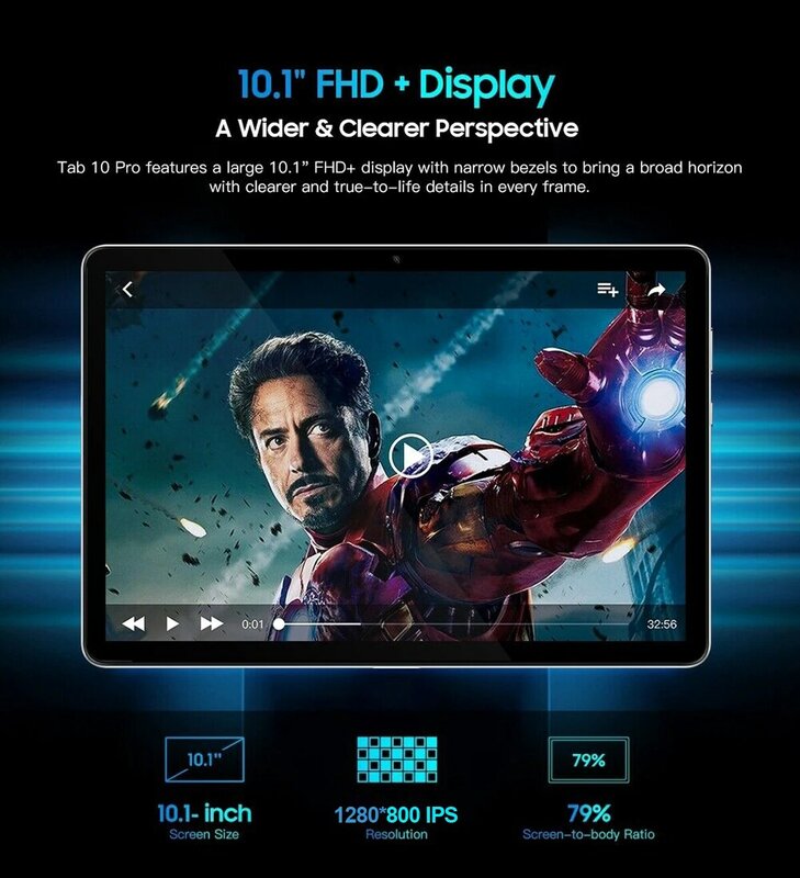 BDF Tablet Android 2023 versi Global, baru RAM 8GB ROM 12.0 GB Tablette PC Octa Core 4G kartu SIM ganda atau Tablet WIFI 512