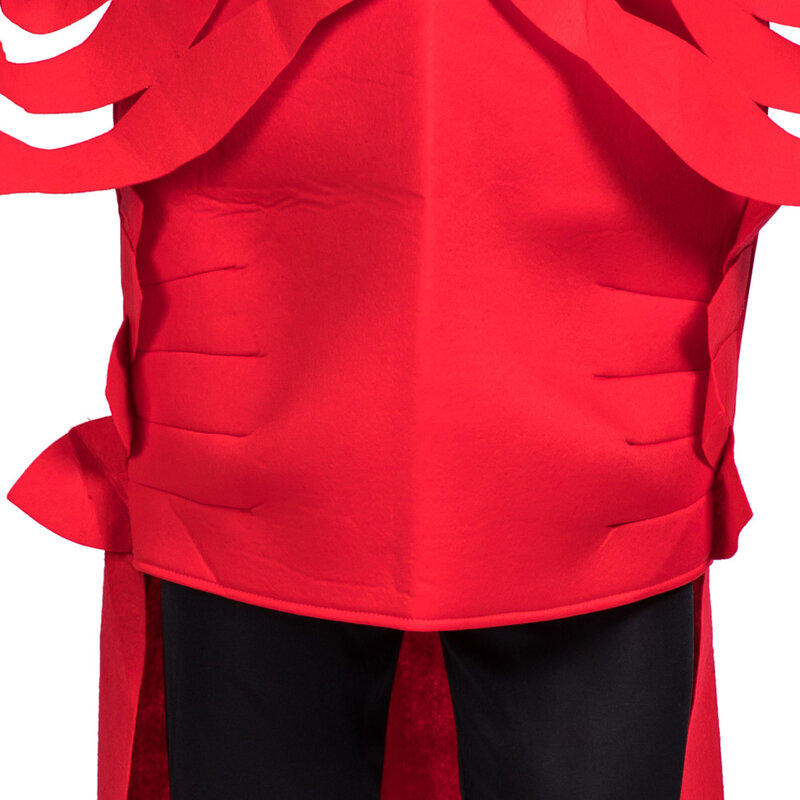 Забавная Женская необычная сценическая одежда красный Лобстер Косплей Хэллоуин костюмы реквизит