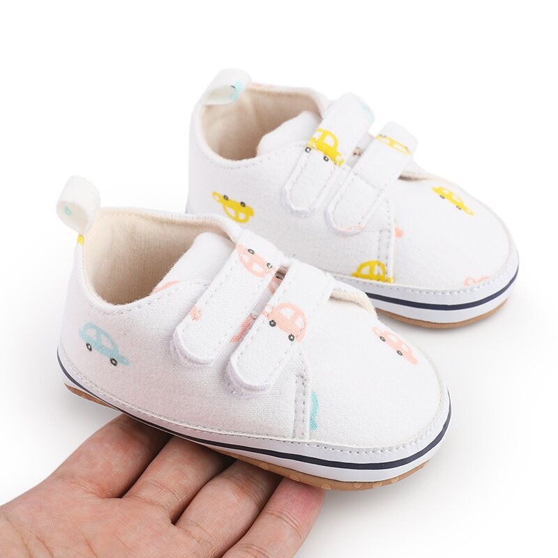 0-18M Newborn Baby Sneakers Casual Sports Shoes Breathable Boys Girls Walking Shoes Soft Soles Anti-skid Baby First Walkers
