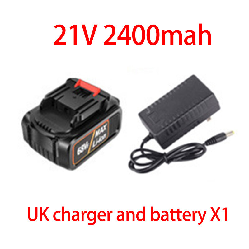 21V Makita Wireless Car Washer Electric High-pressure Water Hun Rechargeable Lithium Battery 2400mah Electric Drill Battery