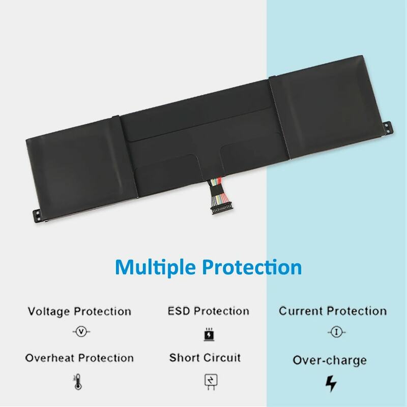 KingSener-Bateria do portátil para Xiaomi Pro, R15B01W, 15.6 ", GTX, Série TM1701, Notebook, 7.6V, 7900mAh, 60 WH, Ferramentas gratuitas, Novo
