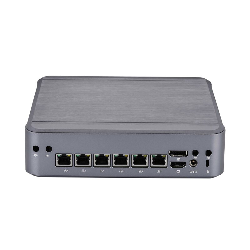 Gratis pengiriman terbaru baru 6 LAN Alder Lake S Core I3 I5 I7 prosesor Router komputer industri