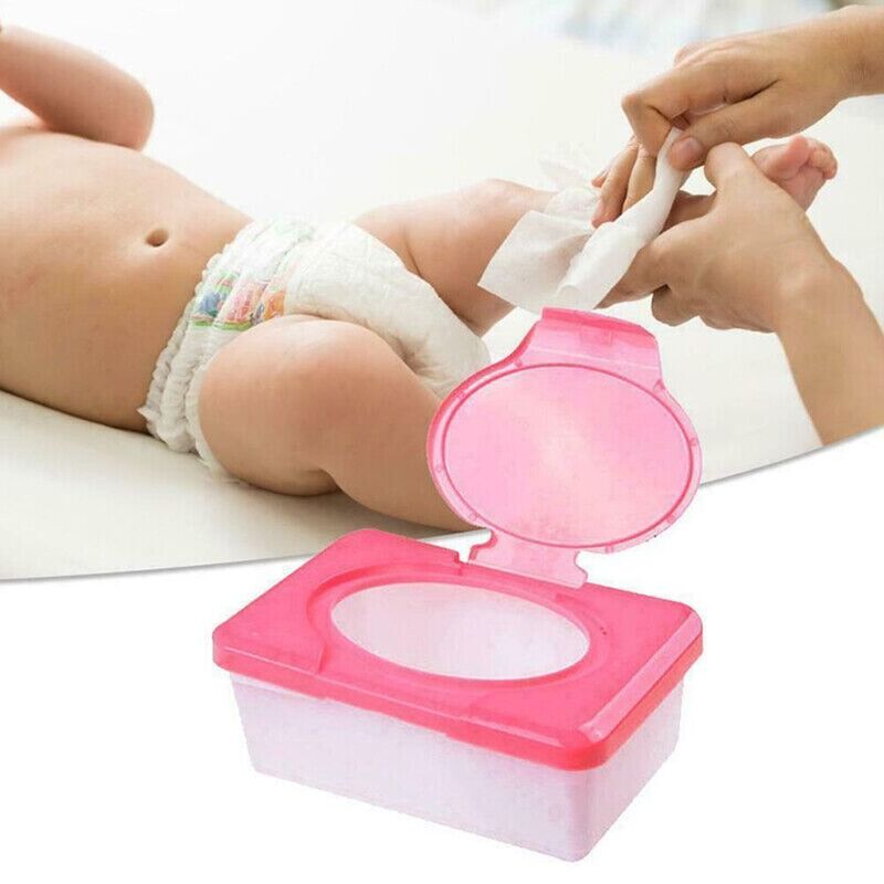 1pc neue Serviette Aufbewahrung halter Behälter Baby wischt nasse Taschentuch Box Papier Fall Home Taschentuch
