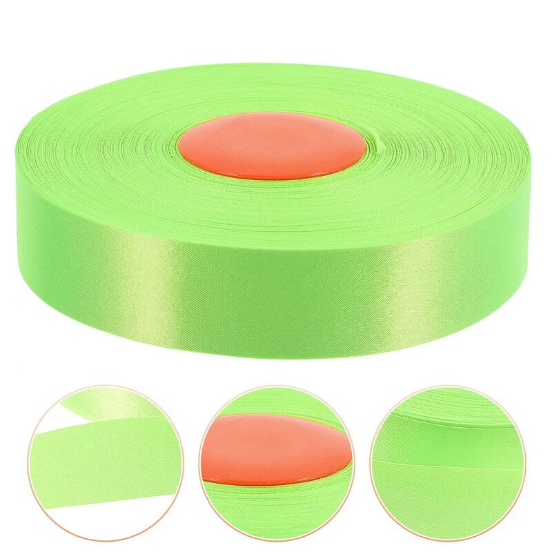 Cinta móvil fluorescente de pintores verdes, papel texturizado para construcción, suelo de poliéster para gimnasio al aire libre, no adhesivo