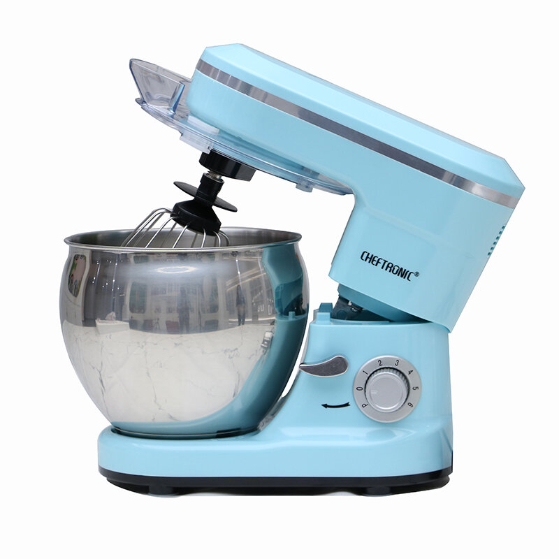 Ready to ship hot sale food mixer 6 speed cake mixer 5L stainless steel bowl stand mixers