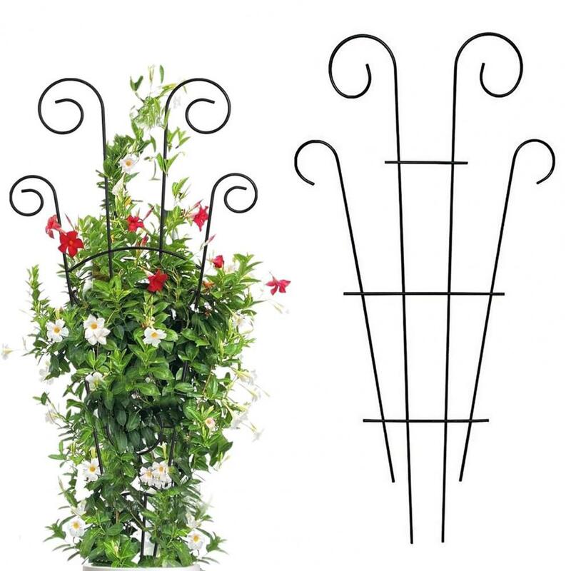 Climbing Vine Frame Iron Plant Trellis Sturdy Metal Trellis for Indoor Potted Plants Vertical Cultivation Support for Climbing