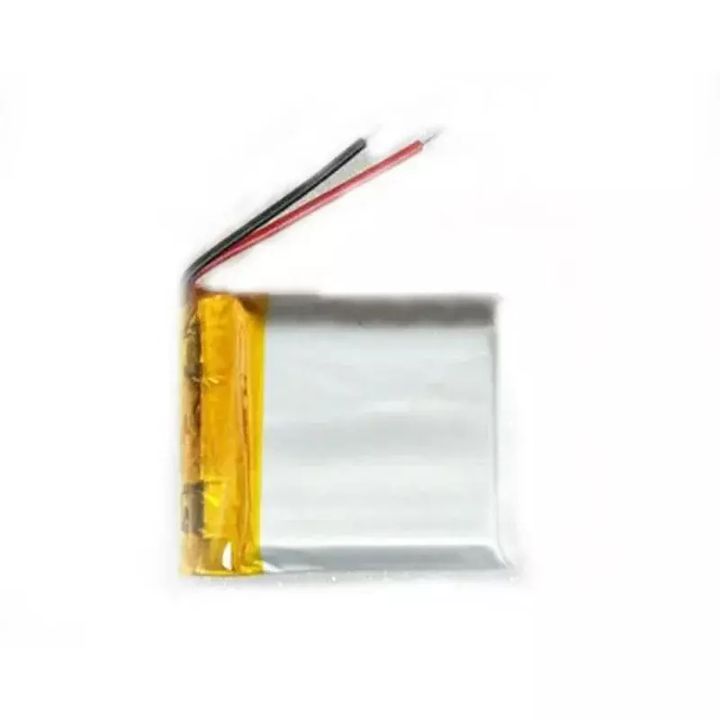 Bateria recarregável do polímero do lítio para o relógio esperto, pilha de Lipo, MP3, MP4, MP5, GPS, PDA, auriculares de Bluetooth, 400mAh, 3.7V, 582728, 1PC