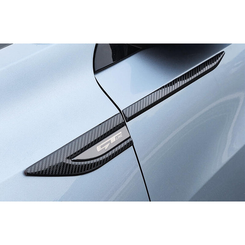 For Geely Starray Boyue L 2023 Azkarra Boyue COOL Leaf Plate Side Label Modification Accessories Stainless Steel Exterior Trim