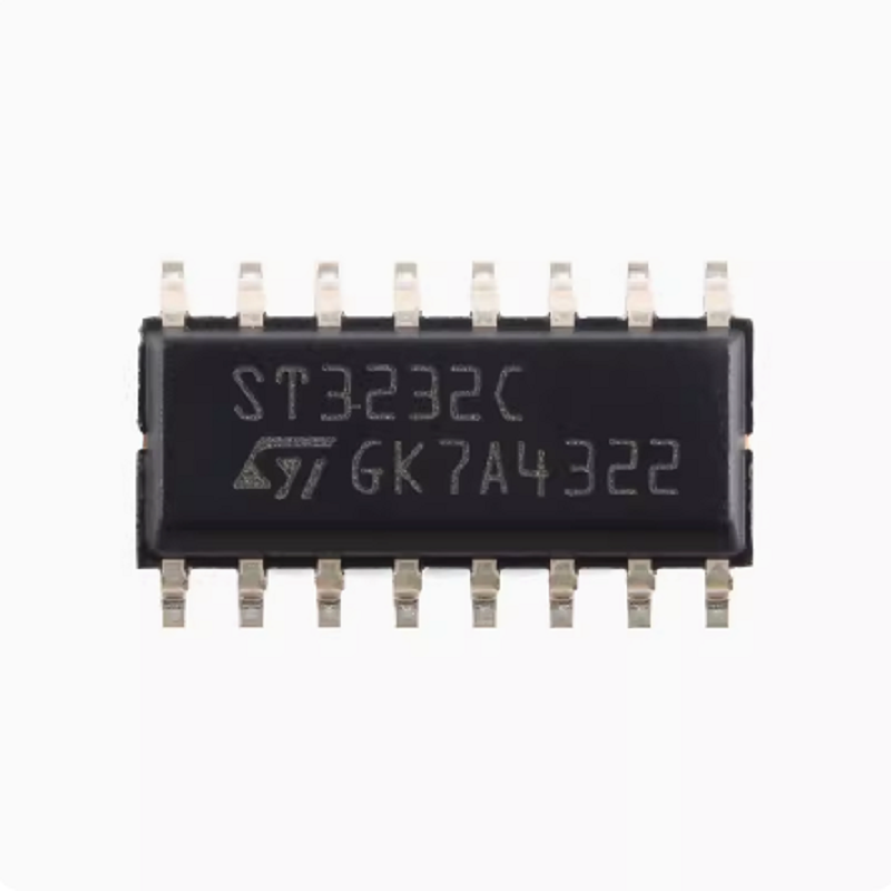 10 buah/lot Interface SOP-16 ST3232C antarmuka RS-232 IC Lo Power 2Drvr/2Rcvr suhu operasi: 0 C-+ 70 C