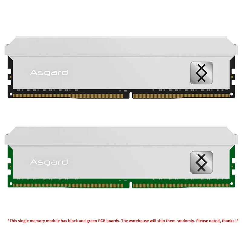 ASGard 8GB16GB DDR4ความจำ DDR4, หน่วยความจำ32GB 3200MHz 3600MHz DDR4 RAM สำหรับ PC เดสก์ท็อป Udimm