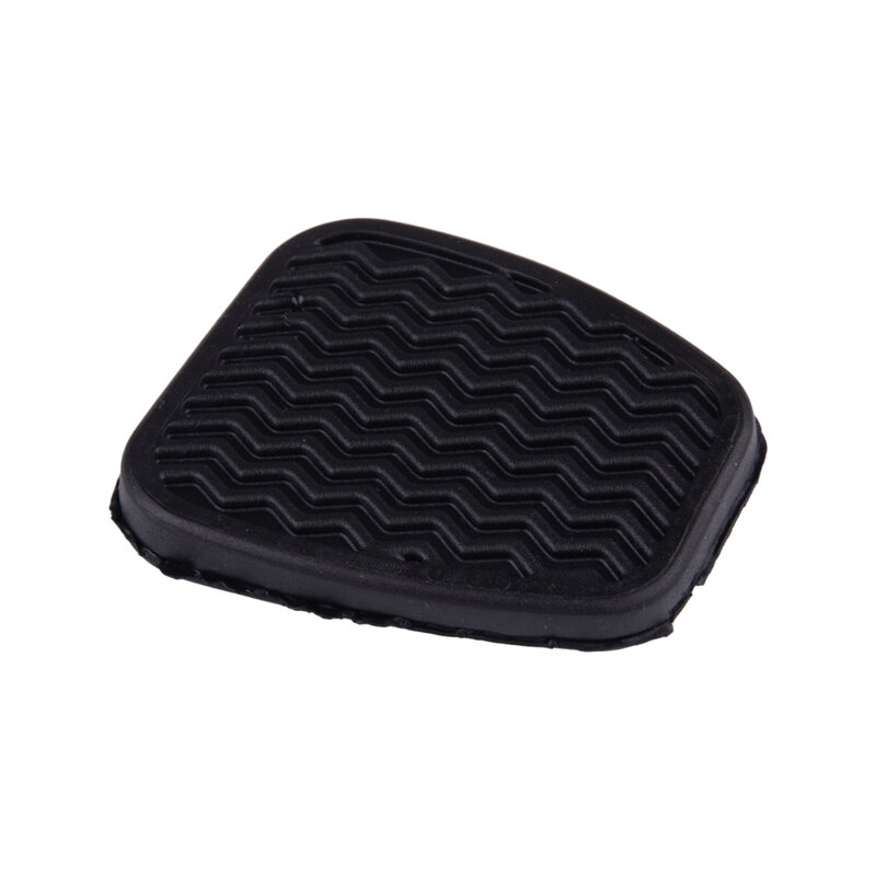 2pcs/Set Universal Car Auto Brake Clutch Pedal Pad Cover Replacement Black Rubber 4.9*5.75*3.1cm