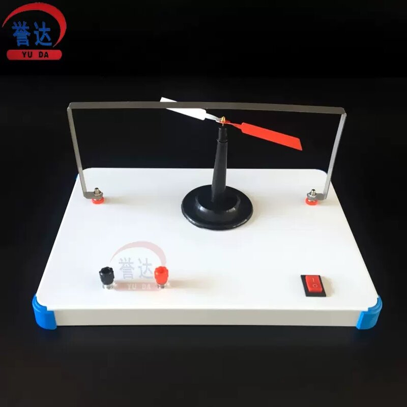 Oster Experiment Demonstrator There is a magnetic field around a current-carrying conductor Physics experiment teaching