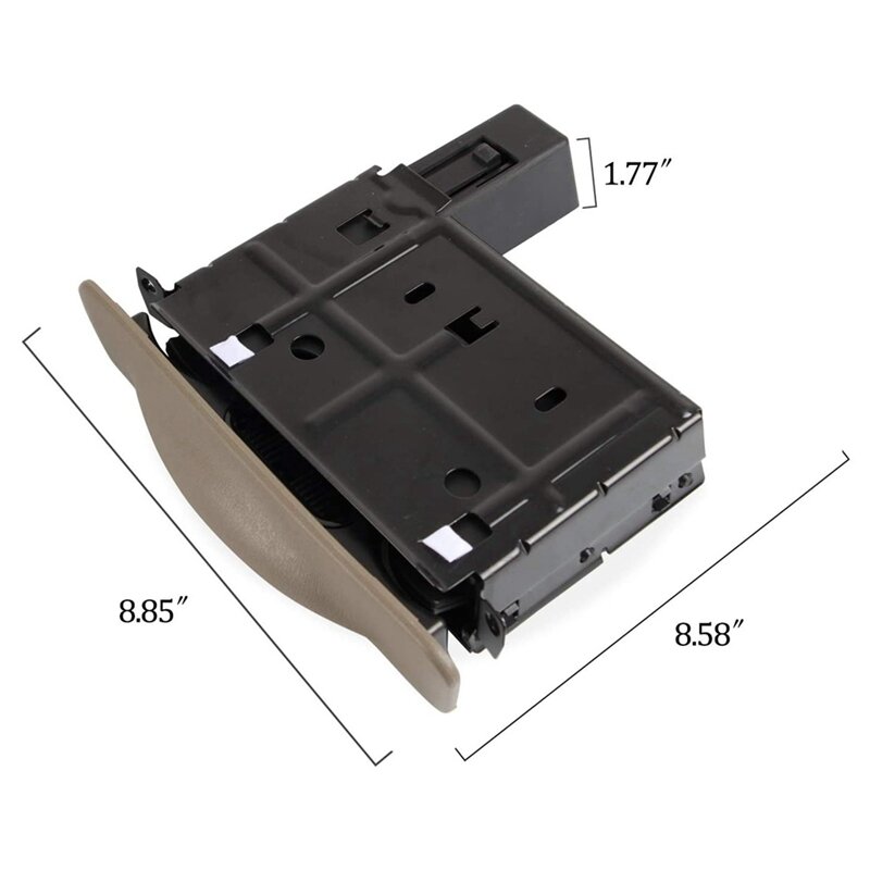 Muslimate YC3Z-2513560-CAD portabicchieri per auto portabicchieri per Ford