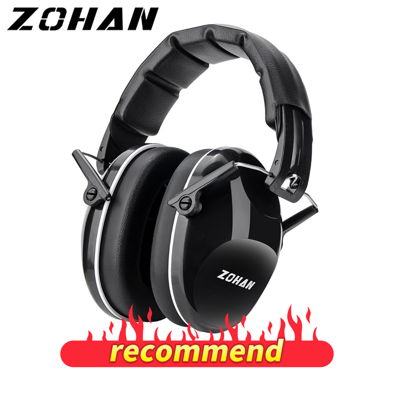 ZOHAN Kids Ear Protection Hearing Safety Noise Reduction Adjustable Earmuffs For Children Autism Hearing Sensory Issues NRR 25dB