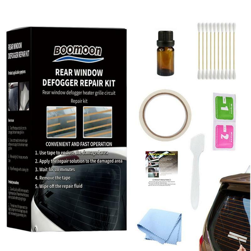 Defogger Grid Line Repair Kit, Desembaçador Completo, Janela Traseira, Auto Body Repair Tools para Sedan Off-Road