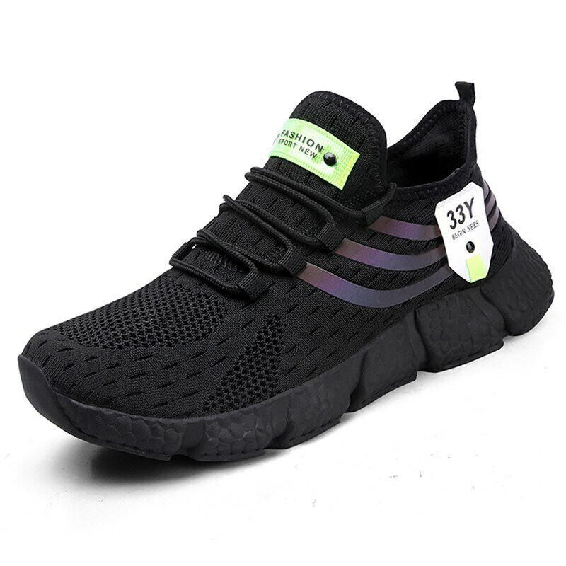 Men Shoes Breathable Classic Running Sneakers For Man Outdoor Light Comfortable Mesh Shoes Slip On Walking ShoesTenis